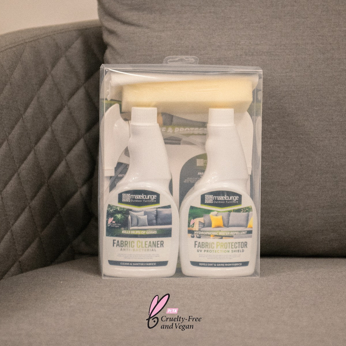 Maze Cleaning Kit and Protector for Outdoor Fabric